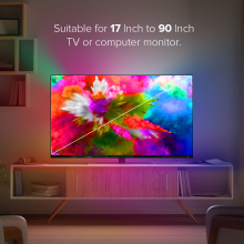 Smart TV and PC Sync Backlight with Alexa and Google Assistant Control