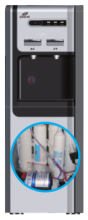 Five Stage Reverse Osmosis Filtration Water Cooler