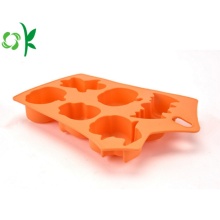 Molde flexible de la torta de la calabaza de los utensilios para el hogar del silicón