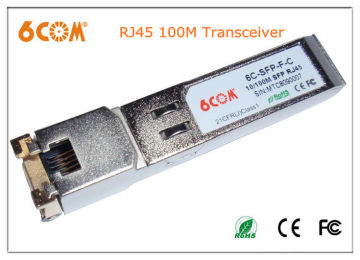 1.25g Gigabit Ethernet Optical Sfp Transceiver N/a 1000m Rj45 100m