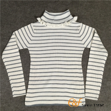 Women's Long Sleeved Turtleneck Elastic Tight Sweater