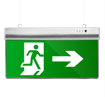 Exit sign light for aluminum