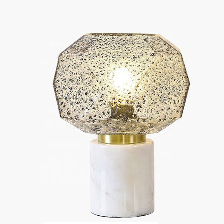 White Side Table Lamp