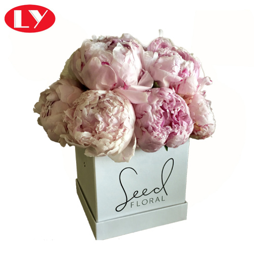 Cube Square Flower Gift Boxes with Lids