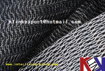 Suit Interlining weft insert knitted