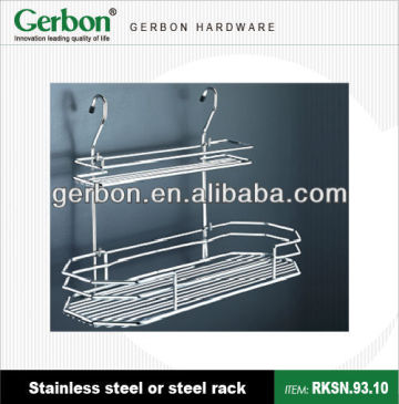 Kitchen Metal Pan Pot Lid Holder Rack