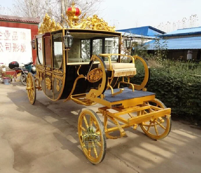 Top Quality 4 Wheel Christmas Horse Carriage Cinderella Carriage