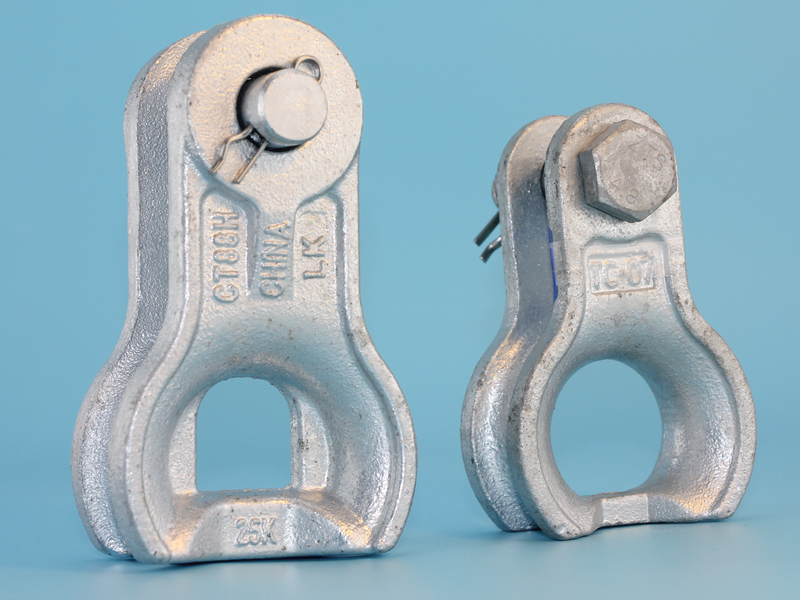 Öntöttvas ASTM A536 Deadend Thimble Clevis