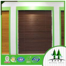 wooden blind colored window blind
