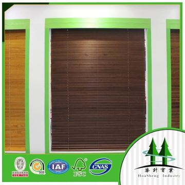 wooden blind colored window blind