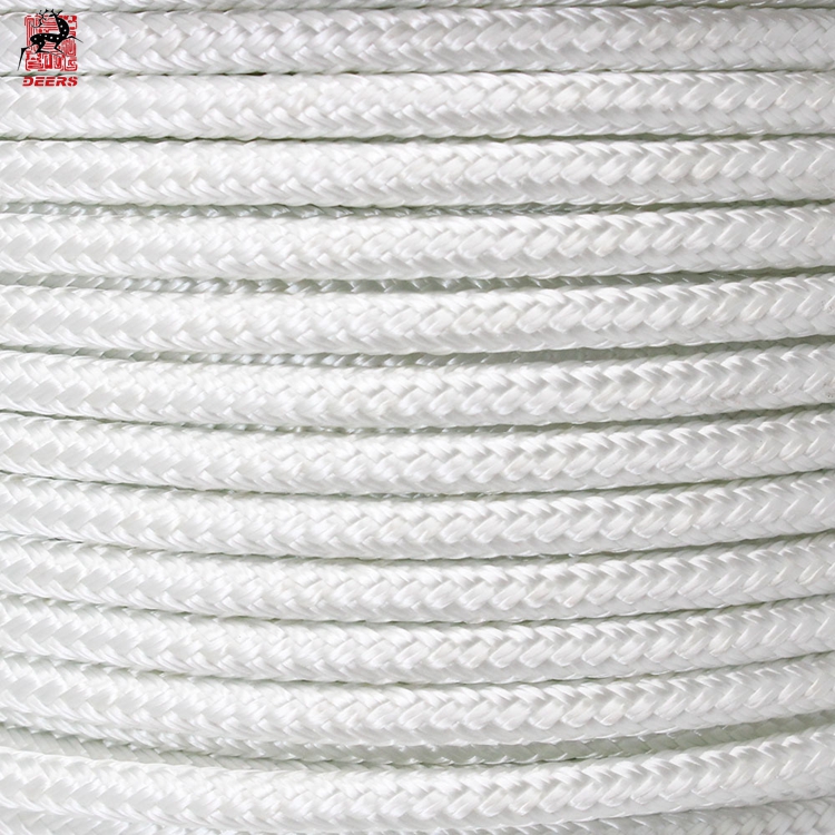 Wholesale Packing 3mm 5mm 8mm double braided polyester rope for boat