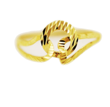 Interlocking Ring 18K Yellow Gold