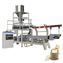 Automatic Twin Screw Rice Extruding Puffing Machine