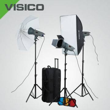 studio strobe light kit, photographic equipment,professional studio light kit