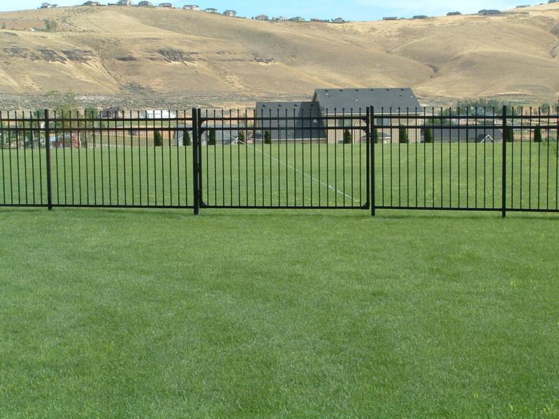 Powder Coated Spear Top Picket Fence