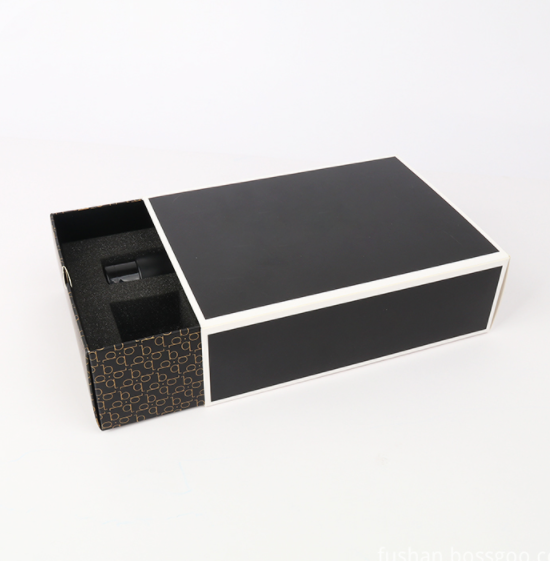 Custom Design Coated Paper Drawer Cosmetic Box