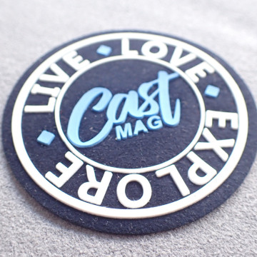 High Quality Custom 3D PVC Rubber Badges and Logos