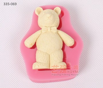 Silicone Teddy Bear Mold for Fondant Cake