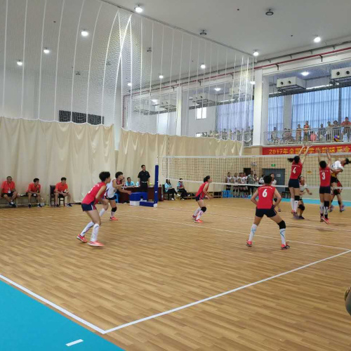 Recommander l&#39;utilisation du sol du terrain de volley-ball de handball