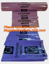 Biohazard Waste Bags, Biohazard Garbage, Waste Disposal Bag, Blue bags, sacks