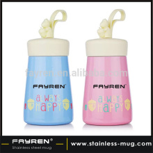 Colorful stainless steel thermos flask/vacuum flasks with lid/vacuum cup