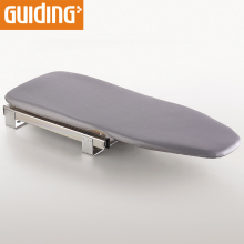 Foldable Pull-Out Wardrobe Ironing Board with Storage Accessories