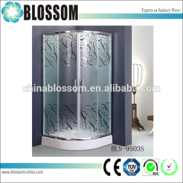 hangzhou nice quality installing a glass shower enclosure for clawfoot tub