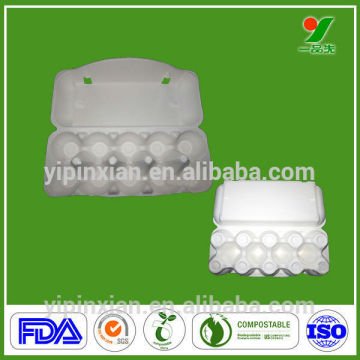 Can be customized water-proof 30 eggs recycled pulp paper egg tray