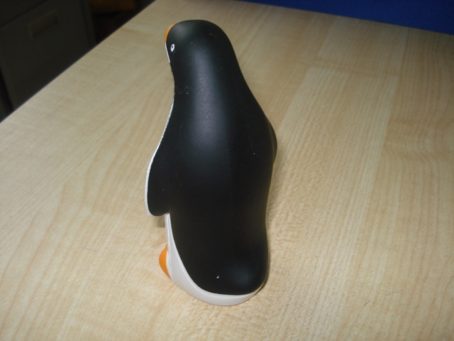 Penguin: 6.4X5.5X12cm PU Animal Stress Ball