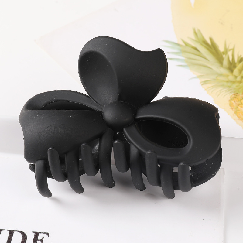 8cm bow large hair claw clip 6 colors acrylic acetate hair clips for girls plastic valentines hair clip