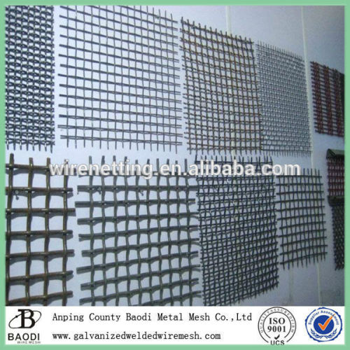 woven copper coated crimped wire mesh