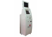 Compact Windows Xp Card Dispenser, Printing Dual Screen Kiosk / Kiosks