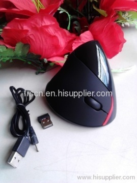 Rf-498 5d High Quality Wireless Vertical Ergonomic Mouse Be Chargeable Mouse?