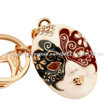 Fashionable Beijing Opera Mask Keyrings, Various Designs are Available