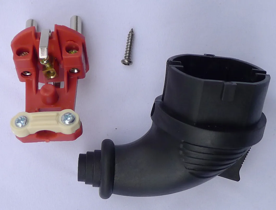 European Waterproof Plug Extension Wiring Corner Plug