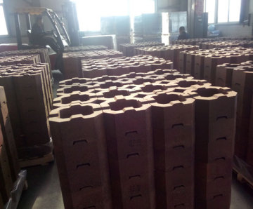 Magnesia carbon refractory brick