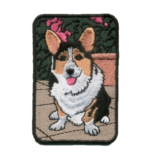 Popular Custom Animal Embroidery Patch