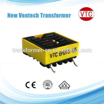 Magnetic electric EE series power transformer with four slot