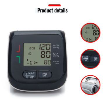 ISO approved wrist digital  blood pressure monitor