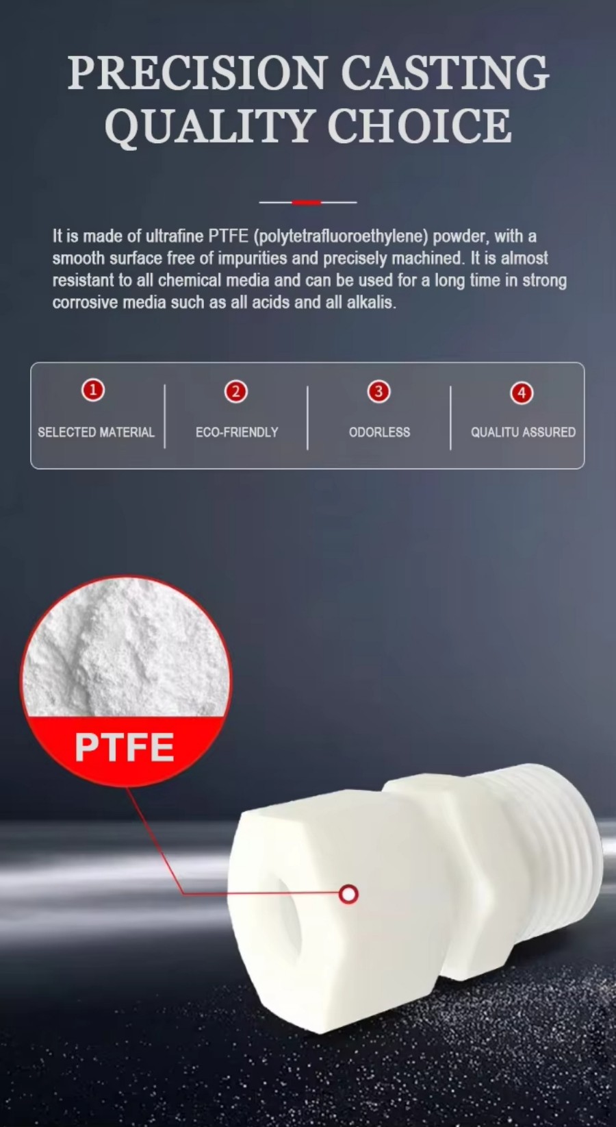 PTFEチューブフィッティング4 PTFE Tube Fittings4