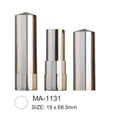 Contenedor de lápiz labial de aluminio redondo cosmético MA-1131