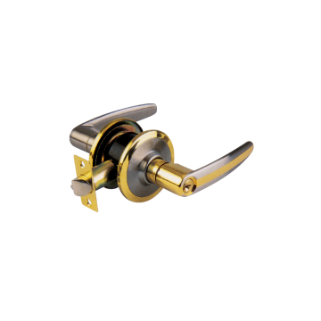 Special double colors stitching cylindrical lever lock