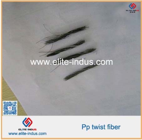 Twisted Polypropylene Fiber for Concrete Reinforcement