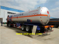 15500 Gallon 24 Ton LPG Trailer Tankers