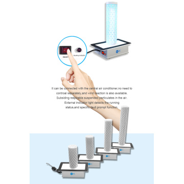 Luft-UV-Sterilisator in HVAC-Kanal verwendet