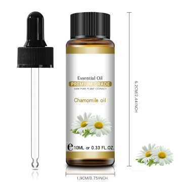 Organic natural camomile essential flower oil for aromatherapy diffuser i chamaemelum nobile skin care