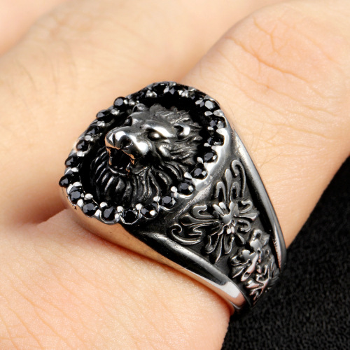 Signet Lion Ring