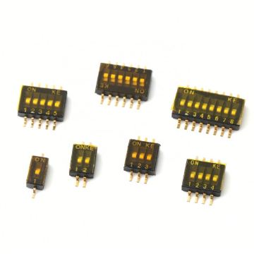SMD Dip Switch 2Pin 1.27mm Pitch SMT Dial Switch
