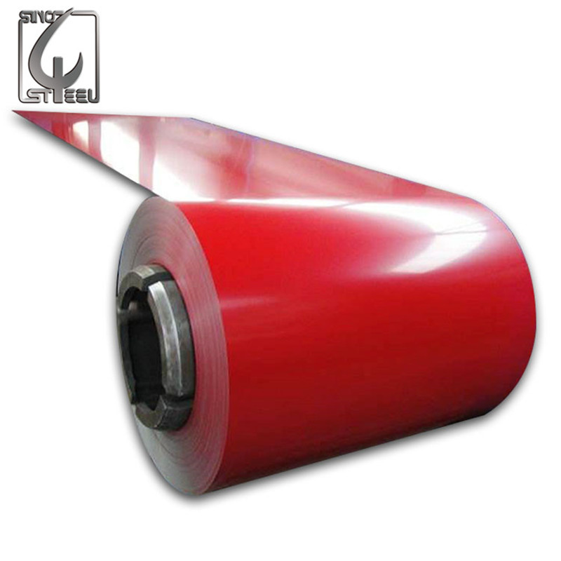 High Quality PPGI or PPGL White Surface Prepainted Steel Coil/ Plate For Vent Duct