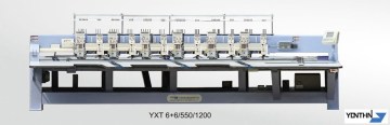 Four mixed combination series sewing machine with 4 heads